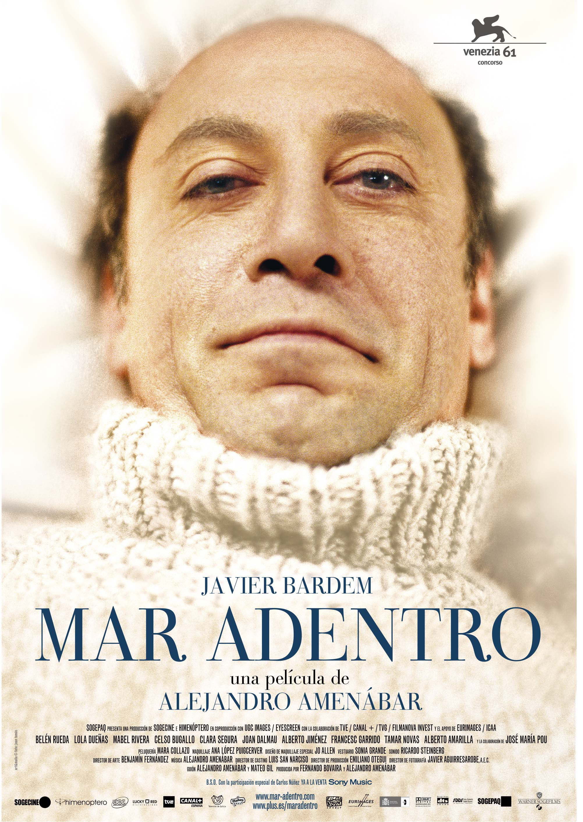 Cartel de la película 'Mar Adentro'.