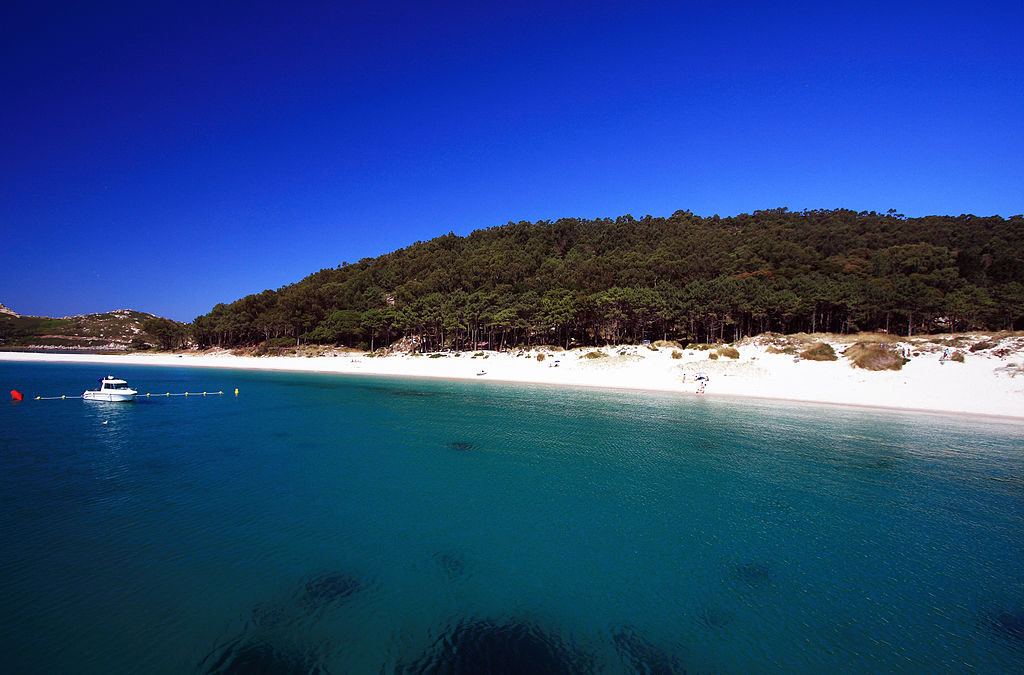 Playa de las Rodas en ISlas Cies