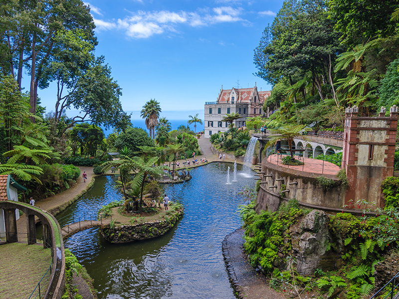 Madeira Portugal jardin tropical monte palace