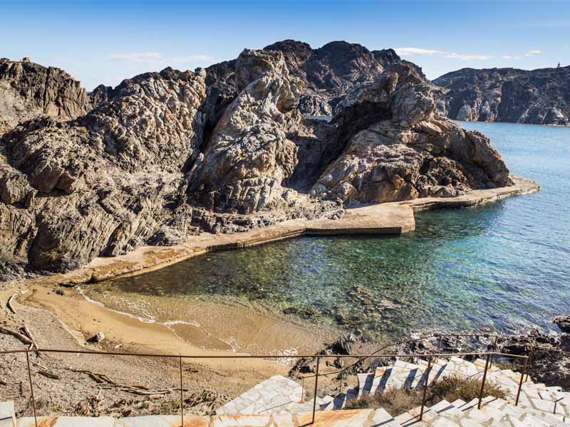 Cap de creus, costa brava, girona