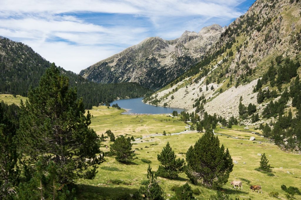 Pirineos paisaje montaña