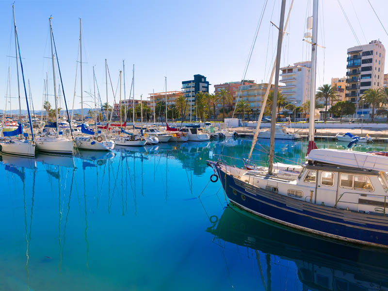 Puerto Gandia barcos