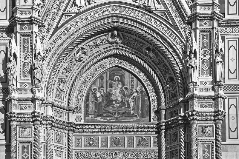 Florencia detalle iglesia