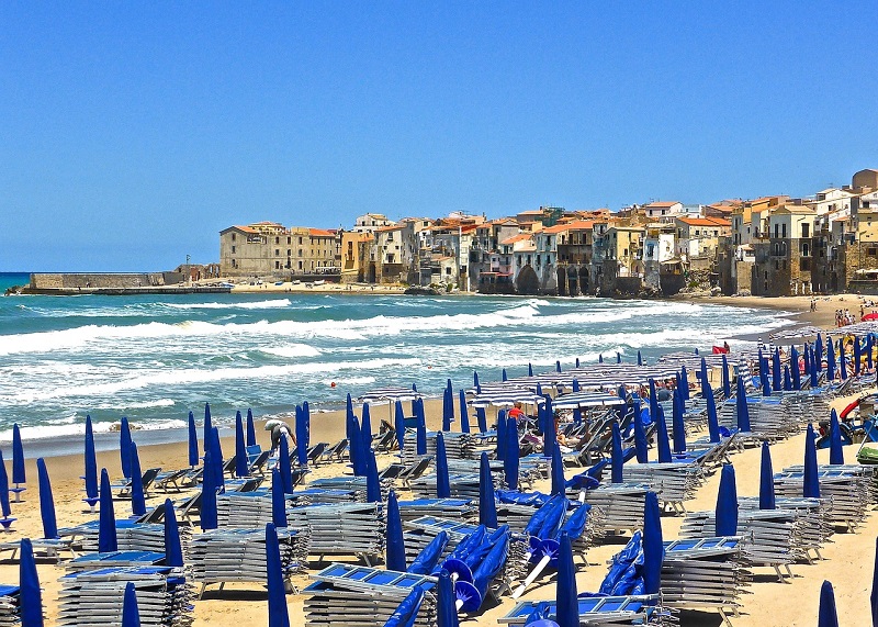 Playa Cefalú Sicilia