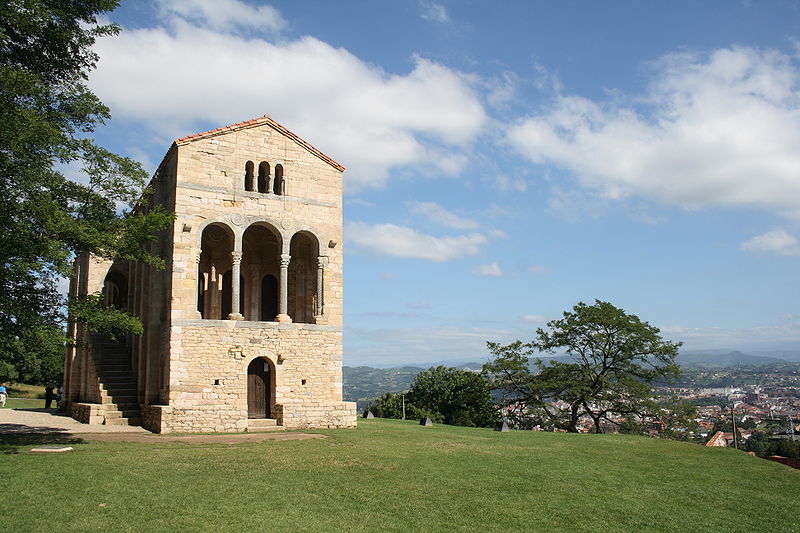 lugares de asturias: santa maria de naranco