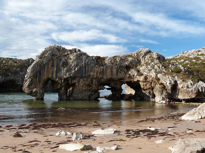 lugares de asturias: playa de las catedrales