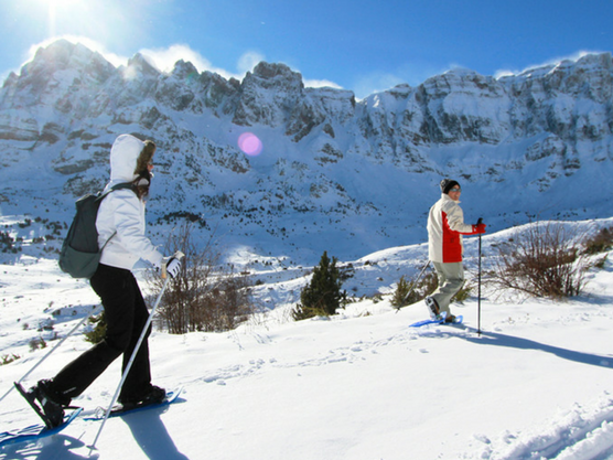 actividades en la nieve