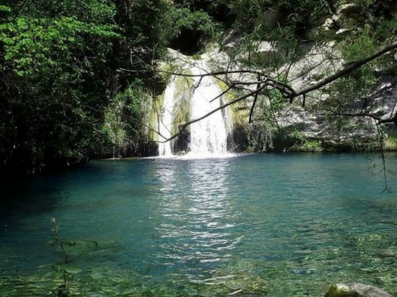 Piscina natural de Gorg Blau en la provincia catalana de Gerona