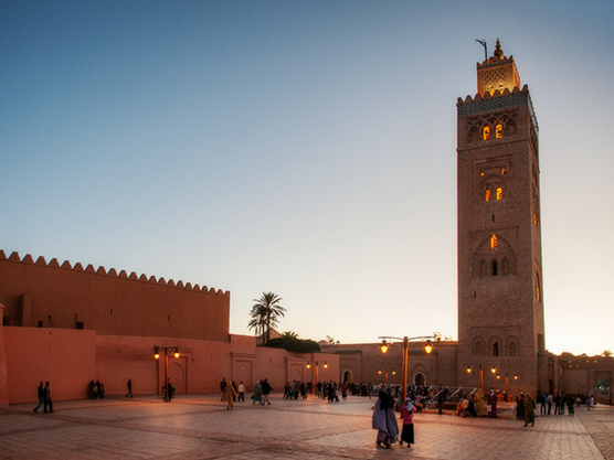 Mezquita de Koutoubia y su alto minarete | Flickr marcp_dmoz