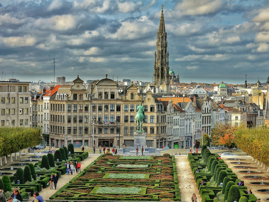 Vista de Bruselas