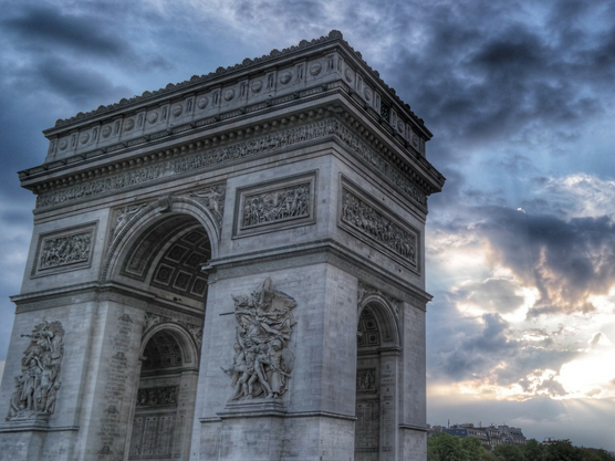 Arco del triunfo, París