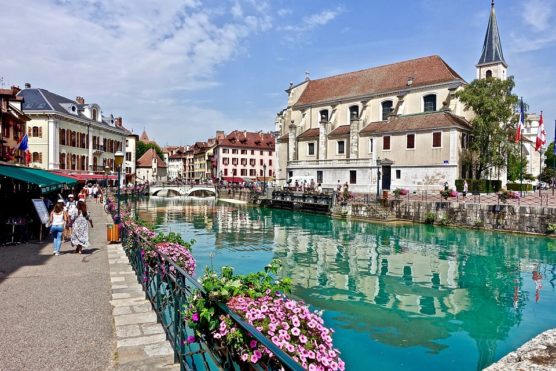 orte in den französischen alpen annecy