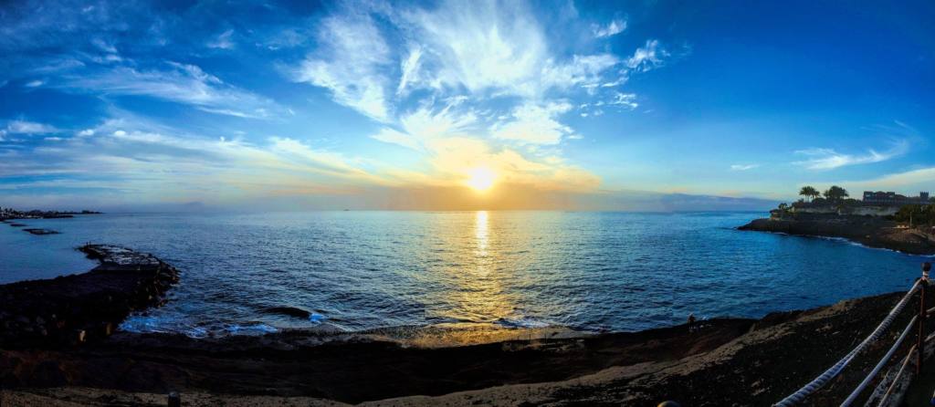 Playas-tenerife-atardecer